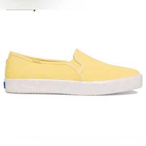 Keds x Kate Spade Double Decker Yellow Foxing Slip-On Sneakers WF65109